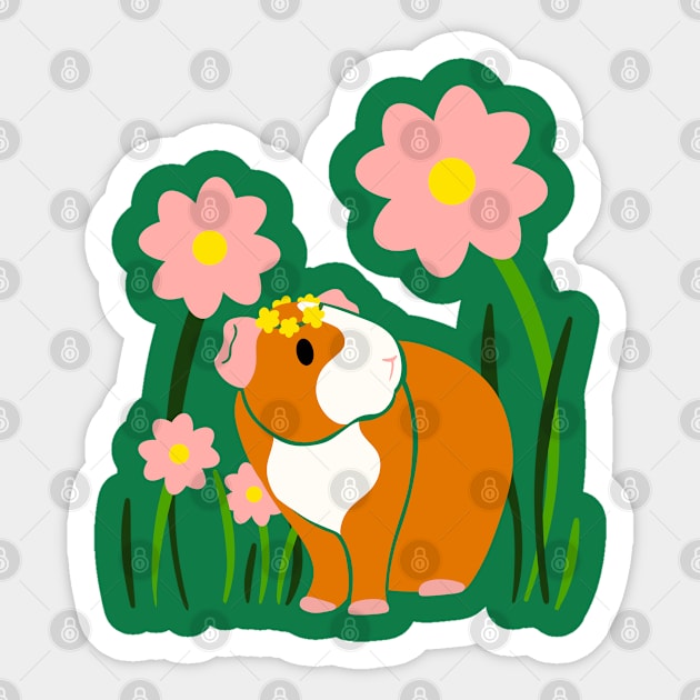 Shibui Guinea Pig Sticker by DeguArts